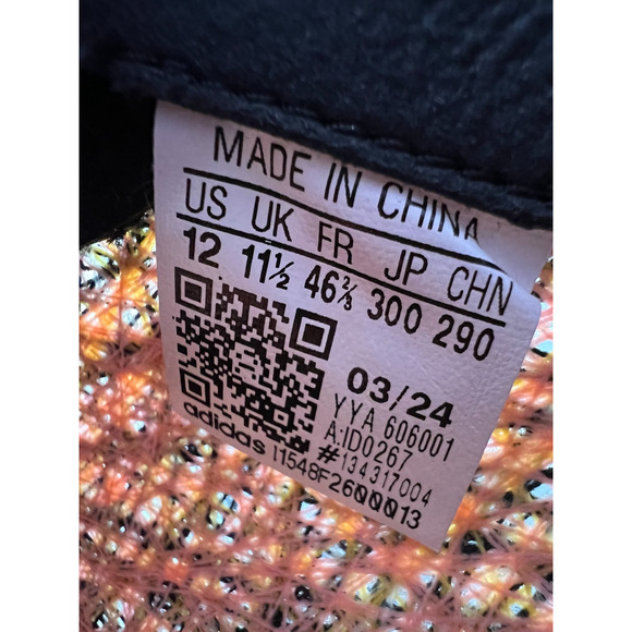 adidas Adizero Prime X 2.0 Strung Black Spark Sneakers ID0267 Men's Size 12 - Picture 3 of 12